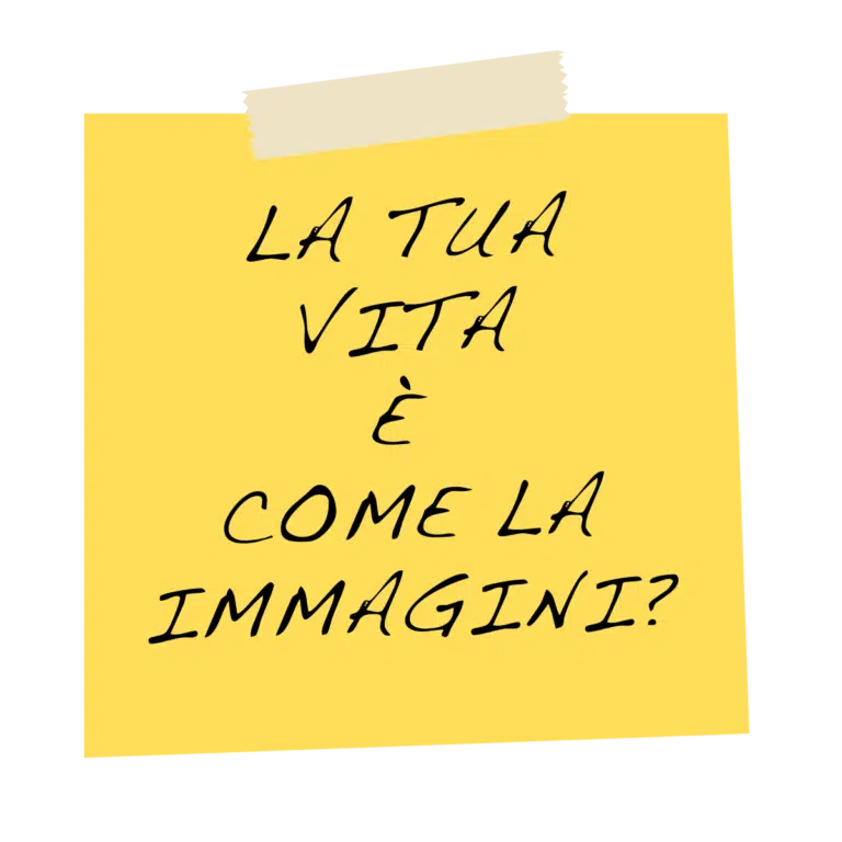 la tua vita è come la immagini?